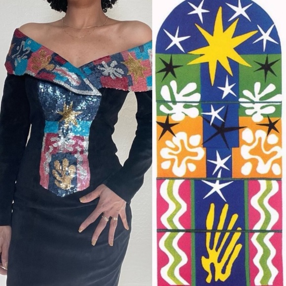 Michael Hoban North Beach
Suede & Sequin Dress Size XS - Picture 3 of 16